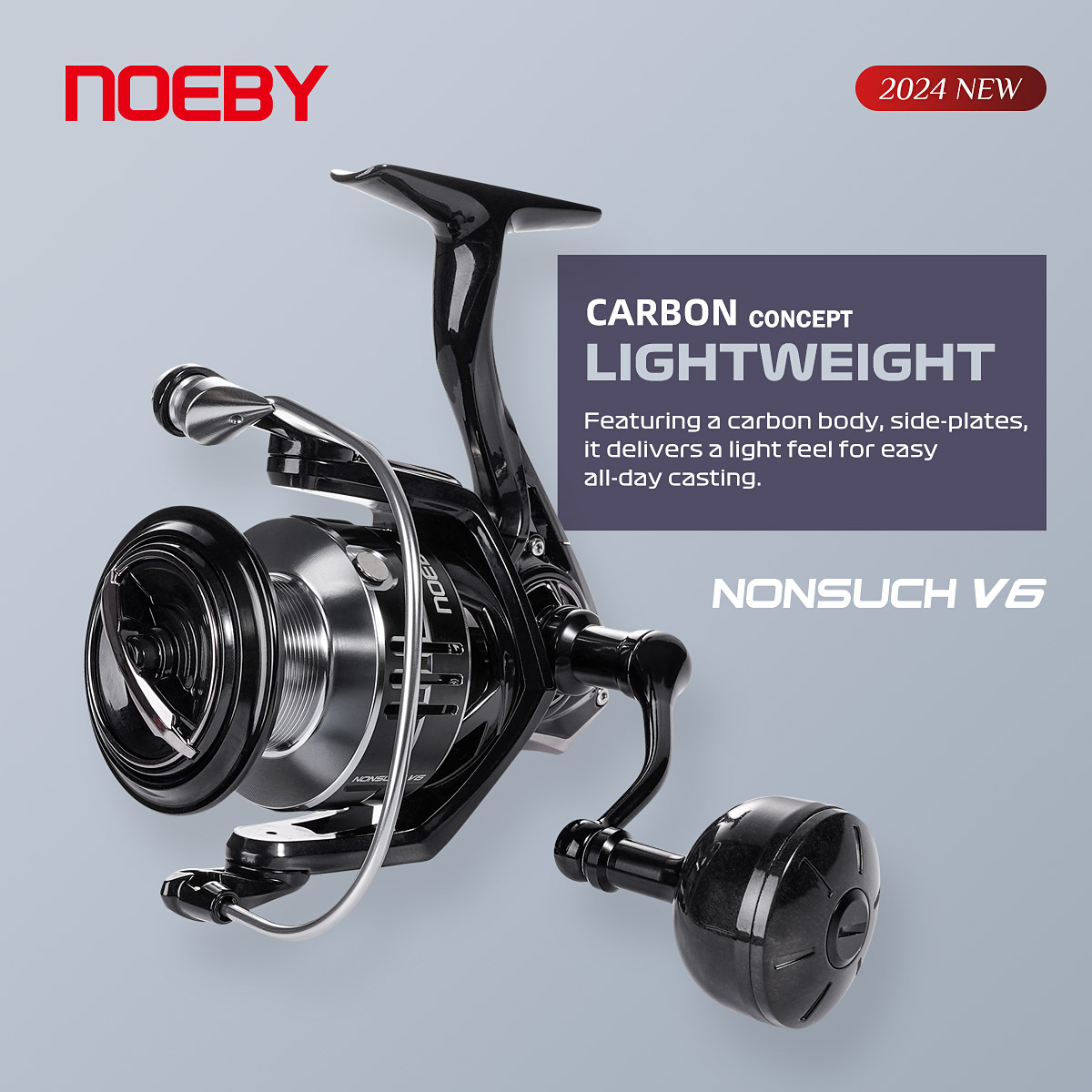 Daiwa Reel Fuego - Kołowrotek wędkarski Noeby Carbon Spinning 2500