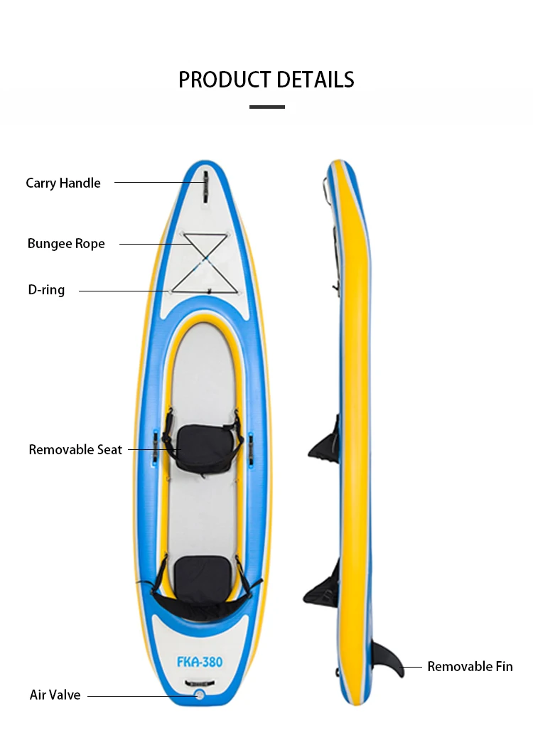 2-osobowy fabrycznie dostosowa – Fishing Kayak Paddle recenzja i cena