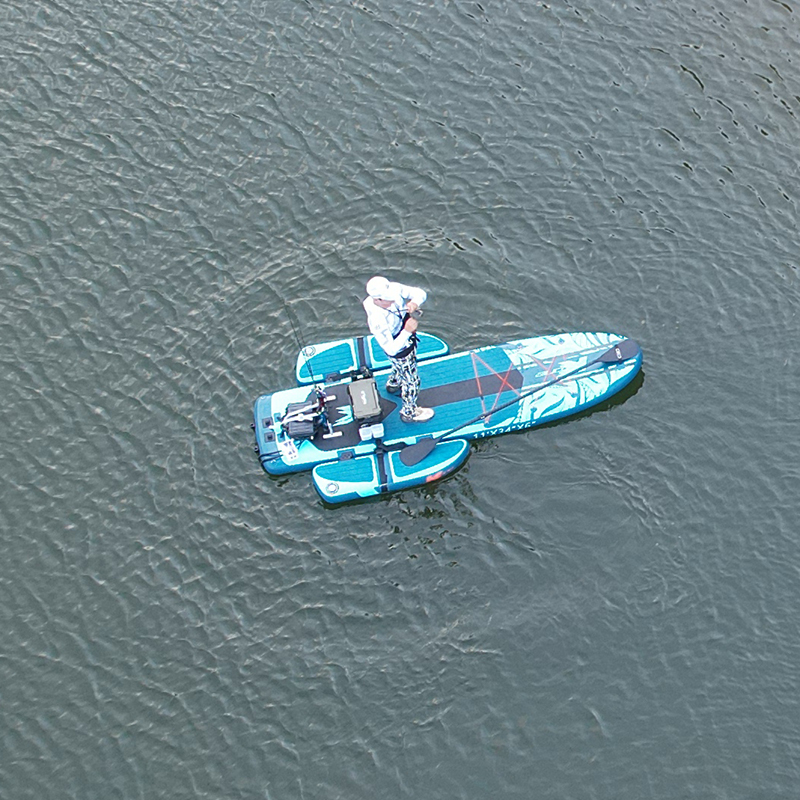 Kajak z dwoma pływającymi plat – Fishing Kayak Paddle recenzja i cena